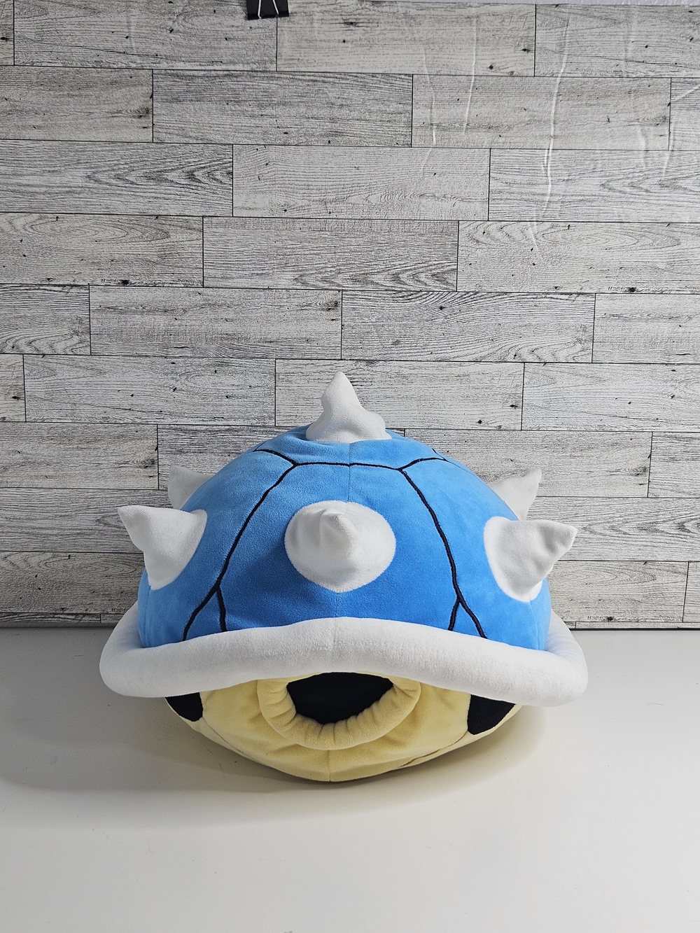 Official Nintendo Mario Kart Blue Spike Shell Plush Turtle Koopa Shell 15” 2020
